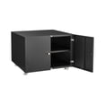 thumbnail image 2 of Modern Black Filing Cabinet with 360掳 Lockable Casters & Adjustable Shelf - Perfect for Office/Workspace (Assembly Required), 2 of 8