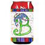 Carolines Treasures 8425-BCC Letter B with Octupus Can or Bottle Beverage Insulator Hugger Can Hugger multicolor