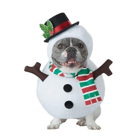 Winter Snowman Pet Costume