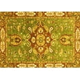 thumbnail image 1 of Ahgly Company Indoor Rectangle Geometric Yellow Traditional Area Rugs, 3' x 5', 1 of 4