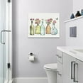 thumbnail image 5 of Bathroom Decor Wall Art Floral Butterfly Pictures Wall Decor Flower Canvas Prints Painting Bathroom Decorations Framed Artwork for Bathroom Living Room Bedroom Kitchen 16"x12", 5 of 6