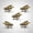 5PCS #184, variant on Brass Fly Figurine Vintage Insect Sculpture Creative Small Gift for Children Boys Girls Accessory Antique Copper Animal Desktop Decoration Art Crafts