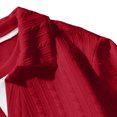 thumbnail image 6 of Chiccall V Neck Sweatshirts Textured Mock 2 Piece Sweater Plus Size Long Sleeve Loose Pullover, 6 of 8