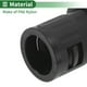thumbnail image 5 of Abrazaderas de cable M20x1.5 15.8mm / 0.62" Conector rápido recto PA6 Nylon Negro 2 Pcs, 5 of 7