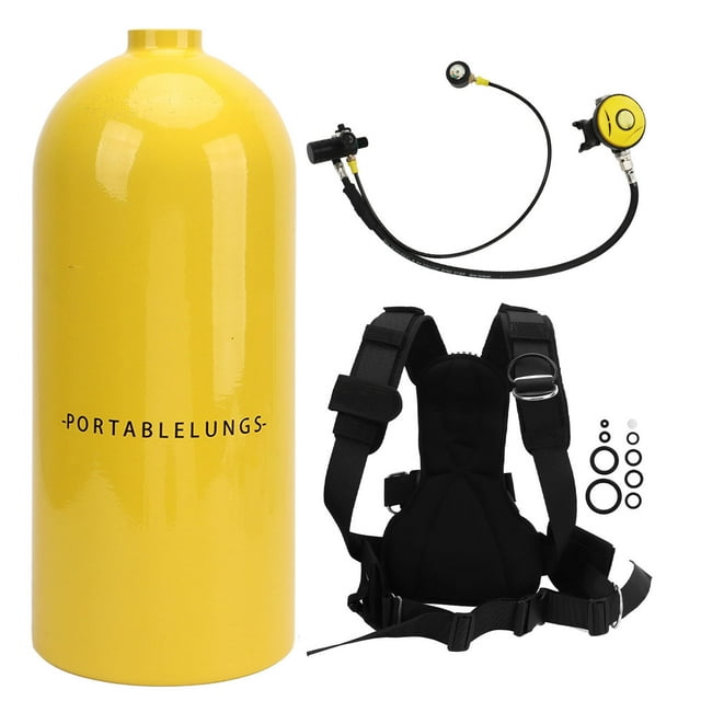 Cylindre d'Oxygène pour Réservoir de Plongée, Équipement de Plongée sous-Marine pour Réservoir de Plongée, Équipement de Plongée pour Réservoir de Plongée Robuste et Résistant