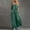 Green, variant on Xdegoge 2 Piece Sets for Women Linen Sleeveless Matching Sets Cropped Tank Top and Wide-Leg Pants Drawstring Camisole Summer Vacation Lounge Outfits