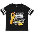 thumbnail image 3 of Inktastic Chilhood Cancer Awareness Yippee No More Chemo for Me Boys or Girls Toddler T-Shirt, 3 of 5