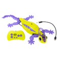 thumbnail image 2 of HEX Bots Wall Crawler Chameleon - Purple Body and Green Shell, 2 of 8