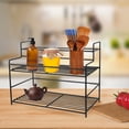 thumbnail image 4 of unbranded Estante Organizador De Condimentos Para Cocina Con Moderno En Negro, 4 of 8