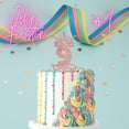 thumbnail image 3 of Cake Topper Rosa Glitter #9 Velin Fiestin Cake topper Glitter #9, 3 of 8