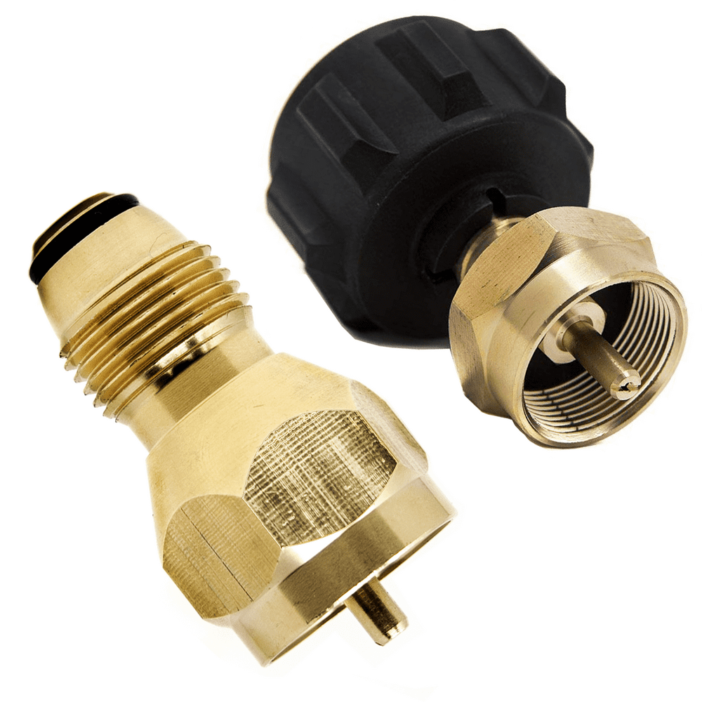 GasOne Propane Refill Adapter for 1lb Propane Tanks & Fits All 20lb