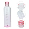 thumbnail image 3 of Sports Water Bottle Portable Glass Bottle Transparent Water Bottle with Scale Stylish Water Bottle, 3 of 8