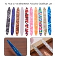 thumbnail image 2 of 10 PCS 0.46 0.71 0.96mm Celluloid Strips Picks For Oud Ruan Qin String, 2 of 4