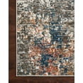 thumbnail image 5 of Loloi II Bianca Collection BIA-06 Granite / Multi, Abstract Area Rug 3'-4" x 5'-7", 5 of 5