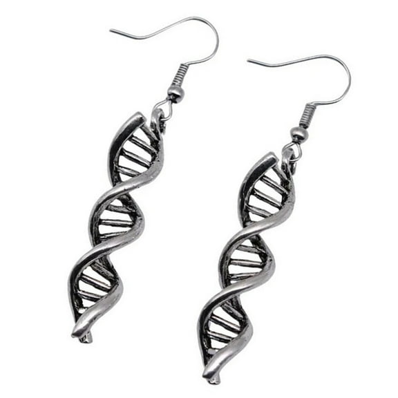 Aellinatey Eye Catching DNA Earrings Perfect For Science Fan And Individualistic Fashion