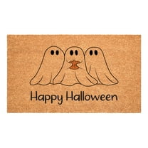 Calloway Mills 114741729 Halloween Ghost Trio Doormat, 17"x29"