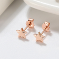 thumbnail image 2 of Barre d'Argent, Point, Coeur, Triangle, Étoile, Chat Délicates Boucles d'Oreilles pour Femmes S01, 2 of 3