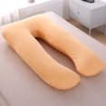 thumbnail image 3 of CSChome Oreiller de Sommeil Latéral Multifonctionnel en Forme de U Oreiller de Sommeil Latéral Design Anti-Stress Support Lombaire Insert Coussin pour Chambre, 3 of 7