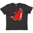 thumbnail image 3 of Inktastic Adorable Red Dragon Youth T-Shirt, 3 of 5