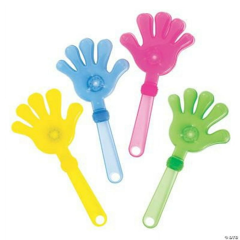 Light Up Hand Clappers, Toys, Noisemakers, New Year's, 12 Pieces 