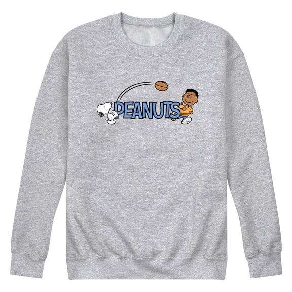 Peanuts - Franklin Snoopy - Men's Crew Fleece Sweatshirt