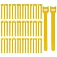 thumbnail image 3 of 50Pcs Attaches de Câble Libérables Sangles de Fixation Solides Durables Sangles de Fixation de Fil Résistants en Nylon Enveloppements Polyvalents pour Charger le Câble Jaune, 3 of 7