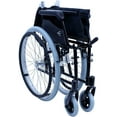 thumbnail image 6 of Karman Healthcare  LT-980 18 in. seat 24 lbs. Ultra Lightweight Wheelchair with Swing Away Footrest in Black, 6 of 8