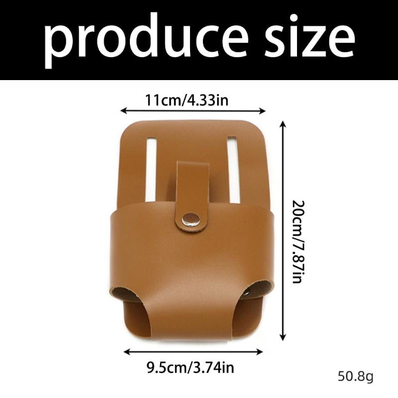CEORPER 4Pcs Efficient Durability Tape Measure Pouch With PU Construction