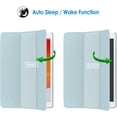 thumbnail image 4 of Case for Apple iPad 7 (10.2 inch, 2019 model, 7th generation), Auto Sleep / Wake (Light Blue), 4 of 7