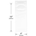 thumbnail image 2 of Plymor 4" x 10" (Pack of 500), 4 Mil Heavy Duty Zipper Reclosable Plastic Bags, 2 of 4