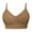 Coffee, variant on Jelly Bra for Women BWASD No Underwire Wireless Open Back Bralettes Halter Smooth Seamless Full Coverage Push Up Support Lift Comfort Everyday Bra Black S-XXL