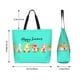 thumbnail image 5 of Fotbe Hello Summer Gnome Bolsa Tote Estética de Lona con Estampado para Mujer - Bolsa Reutilizable de Hombro Casual para Vacaciones, Compras, Trabajo y Gimnasio, 5 of 8