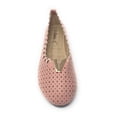 thumbnail image 2 of Victoria K Perforated Dot With Gold Ornament Ballerina Flats (Women), 2 of 5