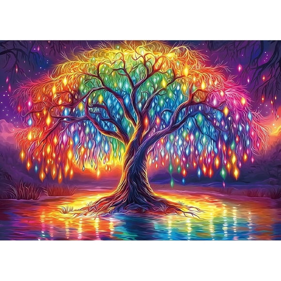 Wonderland Golden Diamond Painting Set, suitable for adults and beginners; Vintage Cocktail Diamond Painting Set, includes 5D diamond dots; Jewelry art crafts, all diamonds (16×20 inches, frameless).