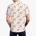 thumbnail image 4 of Balery Funny Little Pigs Printed Men’s Short Sleeve Polo Shirt, Midweight Men's Shirt,Golf Polo shirts -4X-Large, 4 of 9