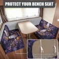 thumbnail image 2 of XYZCANDO Ghost Daisy Camper Cushion Covers Wear-Resistan RV Dinette Cushion Covers, Stretch Easy to Install RV Booth Seat Covers, 2 of 8