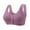 #270-Purple, variant on Women's Comfort Front-Close Wireless, Seamless Cooling T-Shirt Bra Printed Everyday Bra