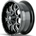 thumbnail image 3 of Mayhem Warrior-8015 18X9 8X165.1/8X170 -12Et 130.8Cb Black W/Milled Spokes, 3 of 3