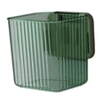 thumbnail image 3 of Caja de almacenamiento de alimentos, organizador de refrigerador, contenedor de pared, práctico estante colgante para cocina, apartamento, oficina, Verde, 3 of 8
