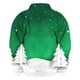 thumbnail image 3 of Sudadera sin capucha para hombre, informal, a la moda, con cuello alto, estampado, cremallera, jersey de manga larga, blusa de poliéster para hombre, 3 of 3