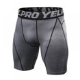 thumbnail image 1 of Midnight Navy Blue Men Summer Running Shorts Gym Mens Sport Compression Tights Quick Drying Training Fitness Compression Gym Shorts M, 1 of 9