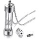 thumbnail image 1 of Time Memory Hourglass Glass Cremation Jewelry Urn Necklace For Ashes Urn Jewelry Cremation Jewelry Keepsake Memorial (glass-silver) XiXi, 1 of 3