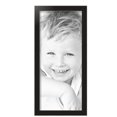 thumbnail image 2 of ArtToFrames 10" x 23" Raw Edge Black Picture Frame, 10x23 inch Black MDF Poster Frame (WOM-4460), 5 Pack, 2 of 8