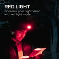 thumbnail image 6 of NEBO Einstein 750 Lumen Outdoor Compact Easy Tilt Camping Headlamp with Red Light, Turbo Modes and Adjustable Strap, 6 of 6