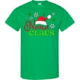 thumbnail image 3 of Inktastic Nana Claus with Christmas Santa Hat and Snowflakes T-Shirt, 3 of 5