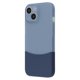 thumbnail image 4 of For iPhone 15 Case Dual Color Splicing Matte PC Phone Cover Precise Cutouts - Transparent Orange + O, 4 of 5