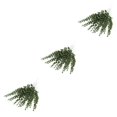 thumbnail image 3 of Bearachild Ramo de plantas simuladas de eucalipto, mano de obra fina, gran cantidad, decoración de plantas artificiales de plástico, punta verde Type1 NO1, 3 of 6