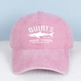 thumbnail image 6 of QUINT'S SHARK FISHING AMITY ISLAND Letter Embroidered Color Block Trucker Hat Unisex Adjustable Cotton Breathable Fashion Cap for Travel Daily Wear, 6 of 11