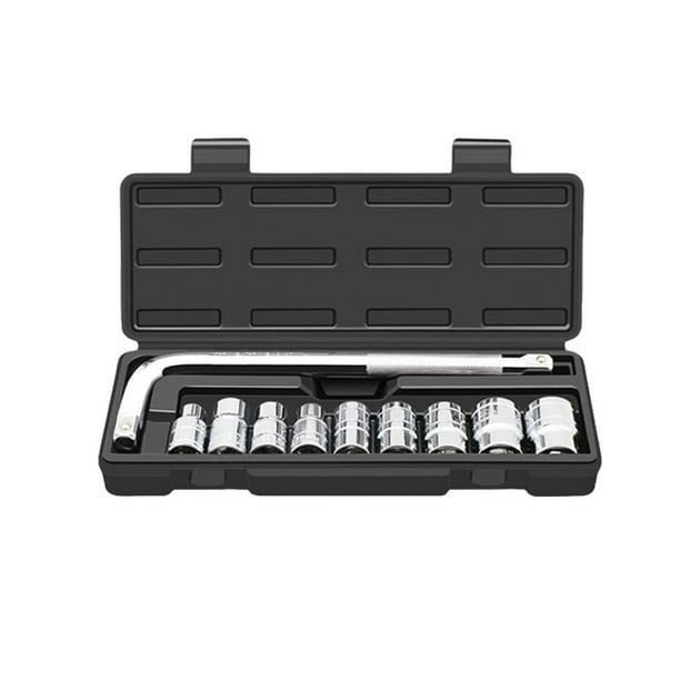 Riwesomey Llave de trinquete, herramienta multifunción, accesorios de reparación de automóviles, resistente al óxido, grueso, caja de almacenamiento de Vehículos, repuestos y accesorios Mis Riwesomey VI015969-00