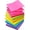 Pink, Yellow, Green, Blue, variant on Sticky Notes 3x3 Pop Up with Bright Colors (Blue), 4 Pads 90 Sheets/Pad